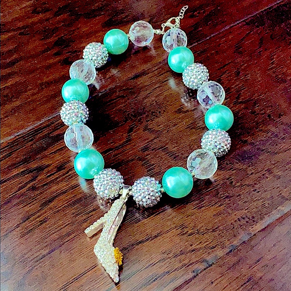 👑 Chunky Bubblegum Princess 👑 Necklace